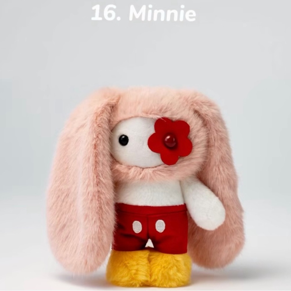 CJ HENDRY x PHILLIPS AUCTION JUJU plush pendant blind box #16 MINNIE rare NEW